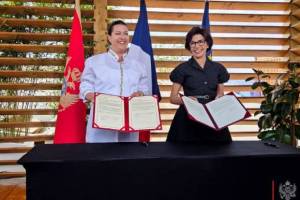 Ministers Tamara Vujović and Ra&scaron;ida Dati